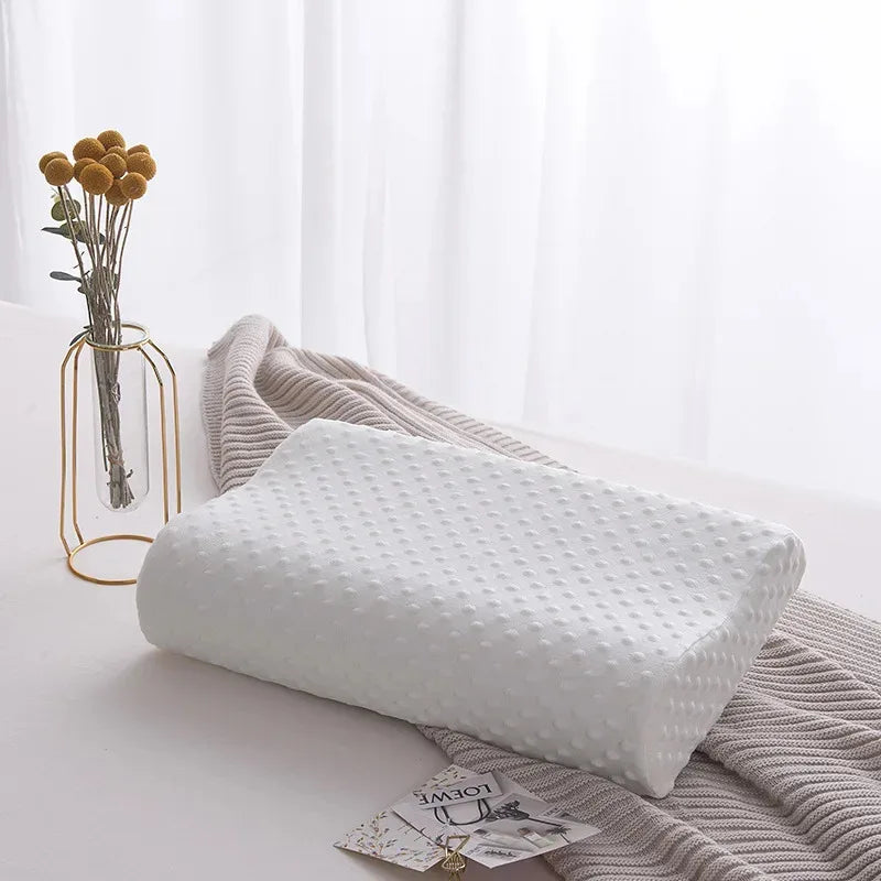 Memory Foam Cervical Pillow with Slow Rebound — Space Pillow Core for Neck Support