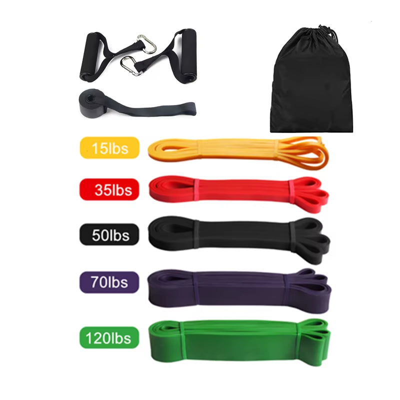  Pull up Assistance Band Exercise Bands Fitness Resistance Bands Set for Strength Training Home Workout Yoga Gym Pull-Up Band