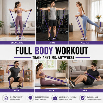  Pull up Assistance Band Exercise Bands Fitness Resistance Bands Set for Strength Training Home Workout Yoga Gym Pull-Up Band