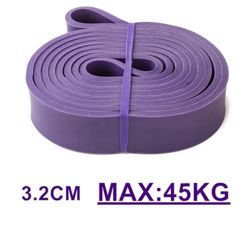 Resistance Band Heavy Duty Latex Sports Elastic Belt Pull up Assist Bands for Pilates Workout Out Fitness Shape Body Home Gym