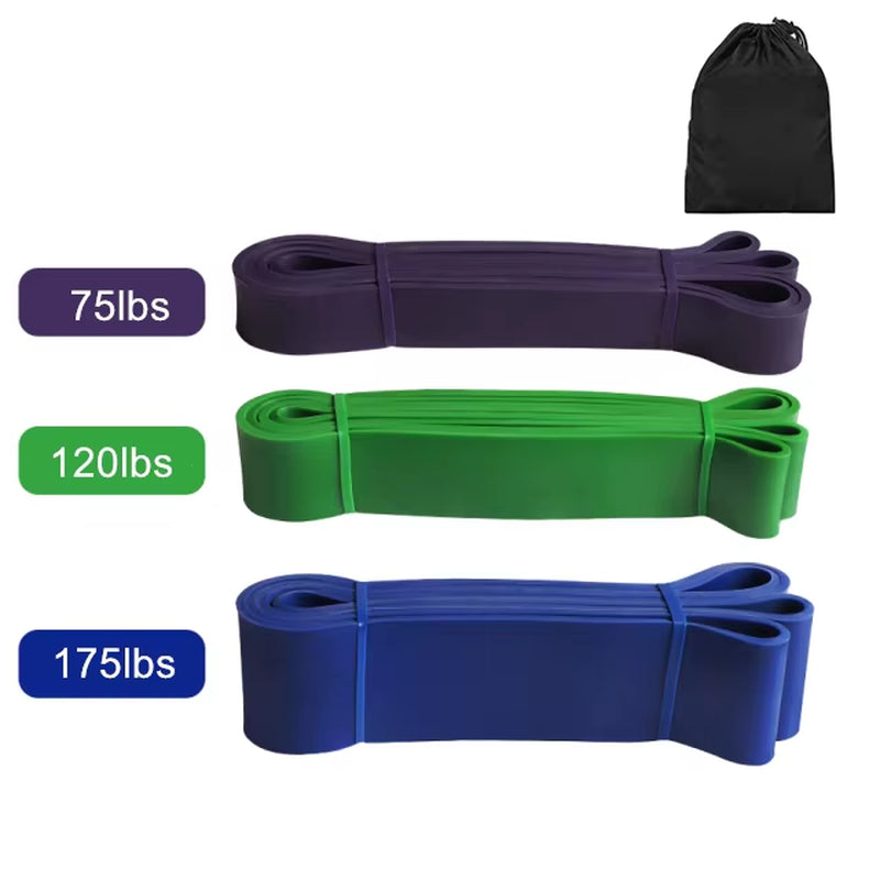  Pull up Assistance Band Exercise Bands Fitness Resistance Bands Set for Strength Training Home Workout Yoga Gym Pull-Up Band