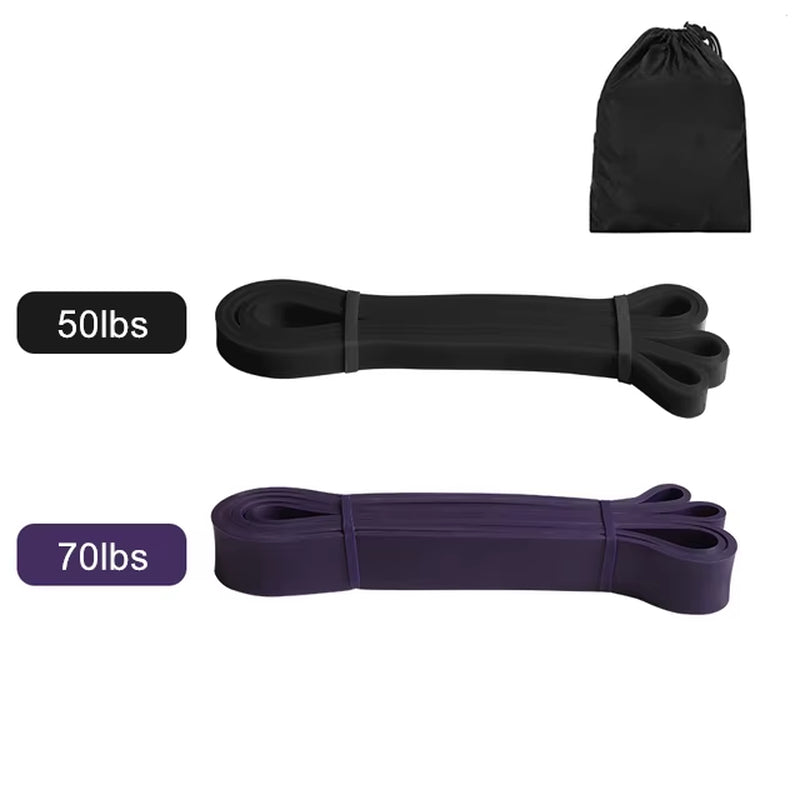  Pull up Assistance Band Exercise Bands Fitness Resistance Bands Set for Strength Training Home Workout Yoga Gym Pull-Up Band