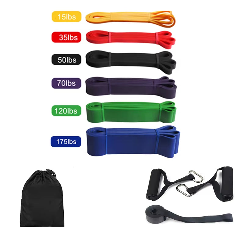  Pull up Assistance Band Exercise Bands Fitness Resistance Bands Set for Strength Training Home Workout Yoga Gym Pull-Up Band