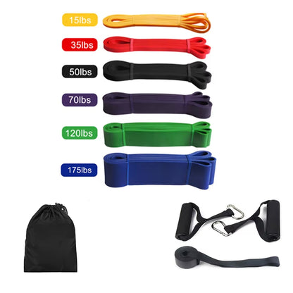  Pull up Assistance Band Exercise Bands Fitness Resistance Bands Set for Strength Training Home Workout Yoga Gym Pull-Up Band