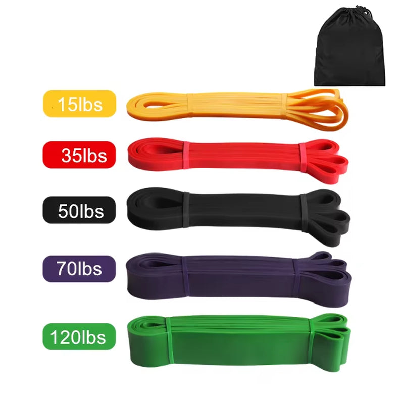  Pull up Assistance Band Exercise Bands Fitness Resistance Bands Set for Strength Training Home Workout Yoga Gym Pull-Up Band