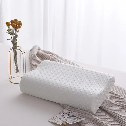 Memory Foam Cervical Pillow with Slow Rebound — Space Pillow Core for Neck Support