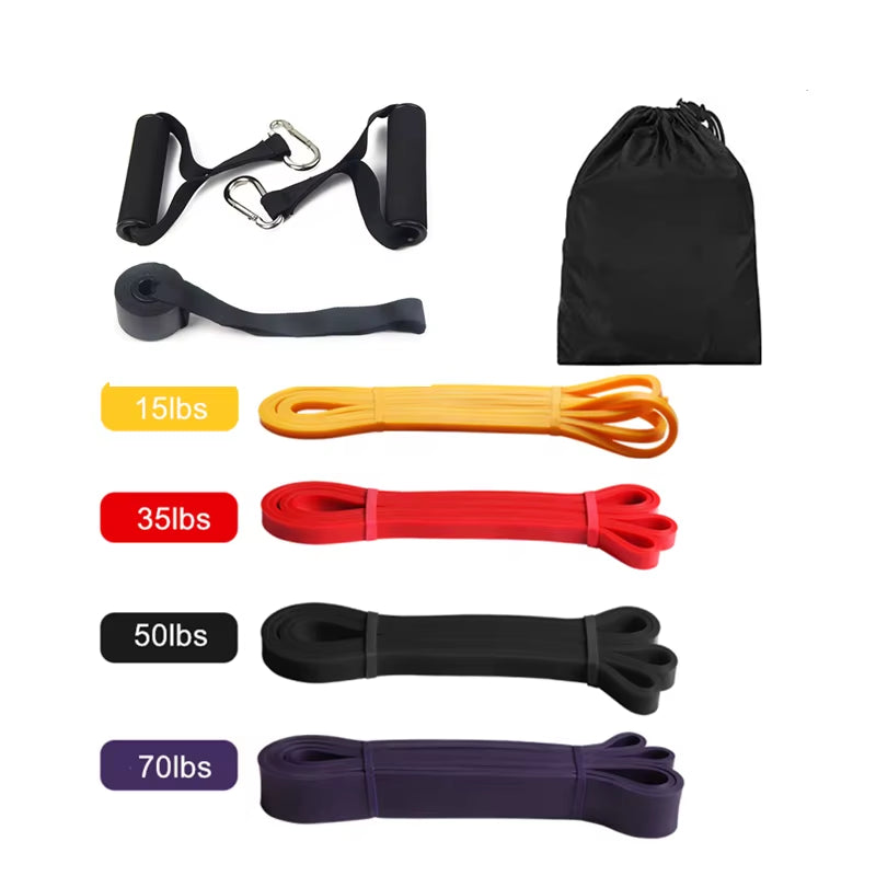  Pull up Assistance Band Exercise Bands Fitness Resistance Bands Set for Strength Training Home Workout Yoga Gym Pull-Up Band